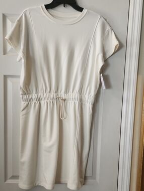 Sonoma French Terry Cinched Waist Dress